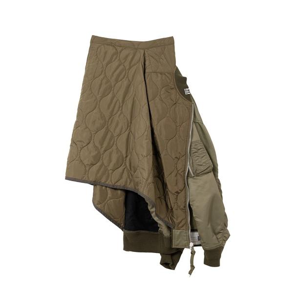 MAISON MIHARA YASUHIRO Maison Mihara Yasuhiro Transform Flight Jacket Skirt スカート