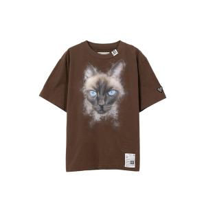 tシャツ Cat Printed T-shirt レディース