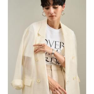 ジャケット テーラードジャケット シアーリライムテーラードジャケット レディース