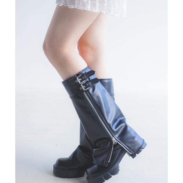 ブーツ カバーロングブーツ キッズ 子供 女の子