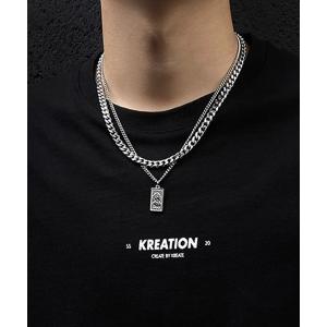 スクエアプレートダブルチェーンネックレスの買取情報