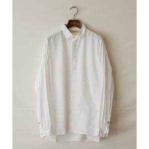 suzuki takayuki（スズキタカユキ） シャツ standing-collar pullover