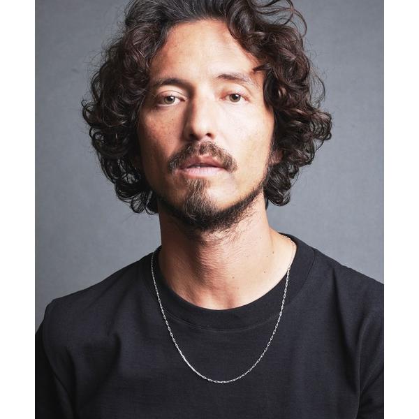 ネックレス 925 SILVER LONG AZUKI 4CUT NECKLACE 60cm:スター...