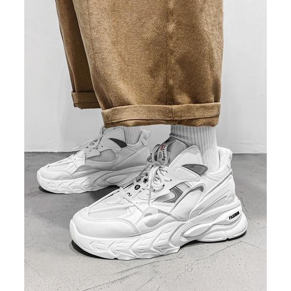スニーカー 「SHOES 365」厚底ダッドスニーカー メンズ