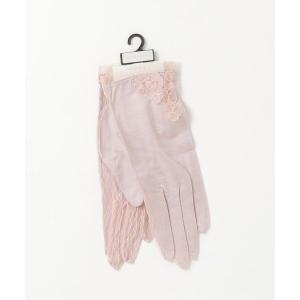 「ANTEPRIMA」 手袋 - ピンク レディース