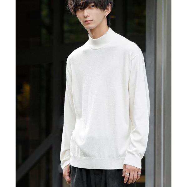 「ADMIX/ATELIER SAB MEN」 長袖ニット 50 オフホワイト メンズ