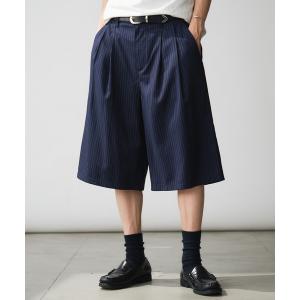 Nanmo. パンツ Tack Wide Shorts/タックワイドショーツ メンズ