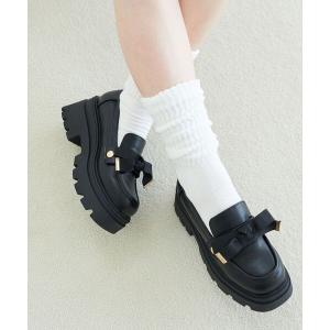 ローファー 2WAYボリュームローファー レディース