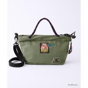 ショルダーバッグ バッグ 「UNIVERSAL×たいさやのパークガイド」グラフィックデザイン ドロスト巾着ミニショルダーバッグ レディース メンズ