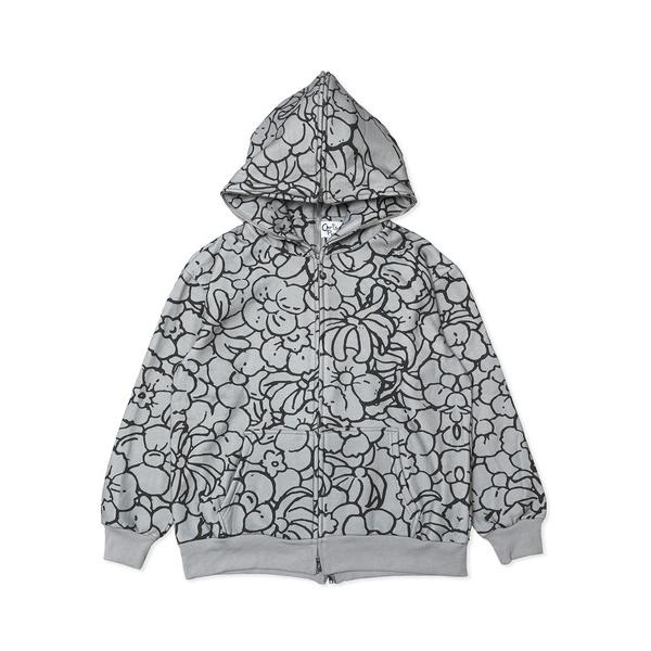 パーカー CHRIS PYRATE FLORAL All ZIP HOODIE メンズ レディース