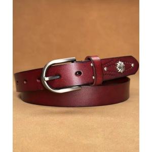 ベルト Z)「BLINGLEADS」LEATHER BELT/ZK-67 メンズ レディース