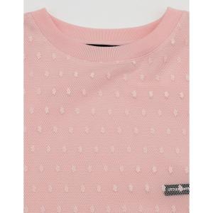 tシャツ /little sunny bite/fake layered tulle long tee レディース