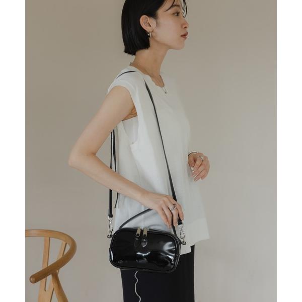 ショルダーバッグ バッグ ダブルジップミニショルダーバック　 581286 レディース