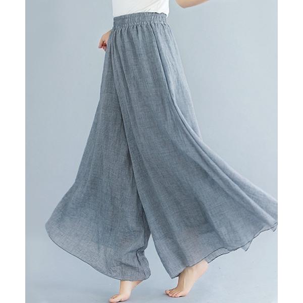 パンツ コットンスカーチョ レディース