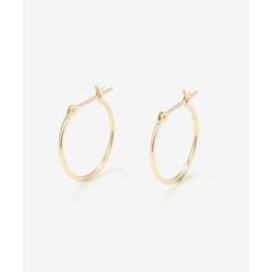 ピアス K10 イエローゴールド フープ ピアス ESTELLE/エステール レディース