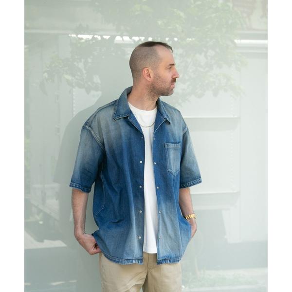 tシャツ 10oz DENIM SHORT SLEEVE SHIRTS（OVERSIZED） メンズ