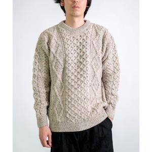 セーター ニット 「aran」 ARAN WOOLLEN MILLS SWEATER / ヘリテージアランセーター メンズ