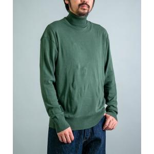 セーター ニット 「gicipi」 TIGRE ティーグラ （2502A）/ タートルネック リラックスフィット メンズ