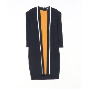 「asos」 ニットワンピース 0 ネイビー レディース