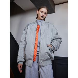 「PAMEO POSE」 ブルゾン FREE グレー レディース