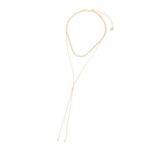 ネックレス 2連Y字ネックレス レディースの買取情報