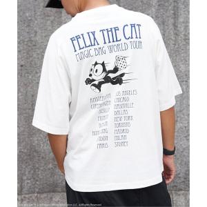 tシャツ Felix the cat フィリックス・ザ・キャット / ラグランTシャツ メンズ レディース