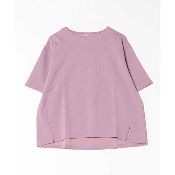 tシャツ とろりん触感！ゆったりプルオーバー レディース