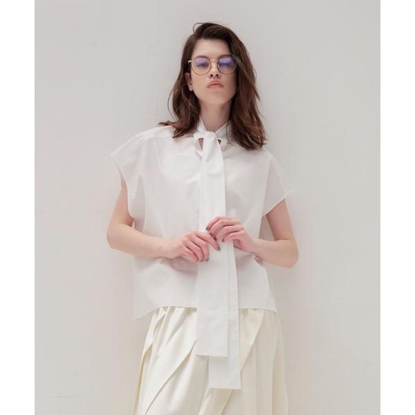 ブラウス シャツ big bow tie blouse(ビッグボウタイブラウス) レディース