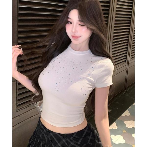 tシャツ 「3色展開」きらめく西海岸ムードTシャツ レディース