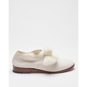 シューズ SUICOKE by Midorikawa FRINGE OXFORD - Off White メンズ レディース