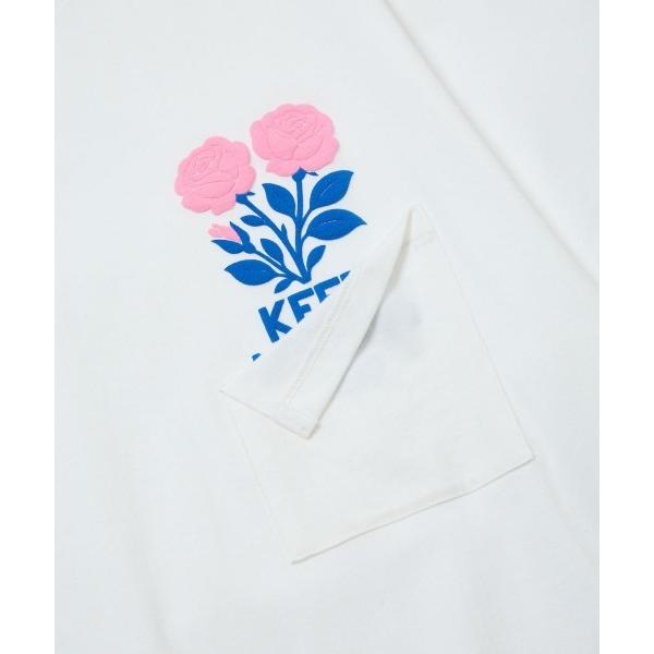 tシャツ rehacer : BloomPocket Relax Fit T-Shirt / ブルー...