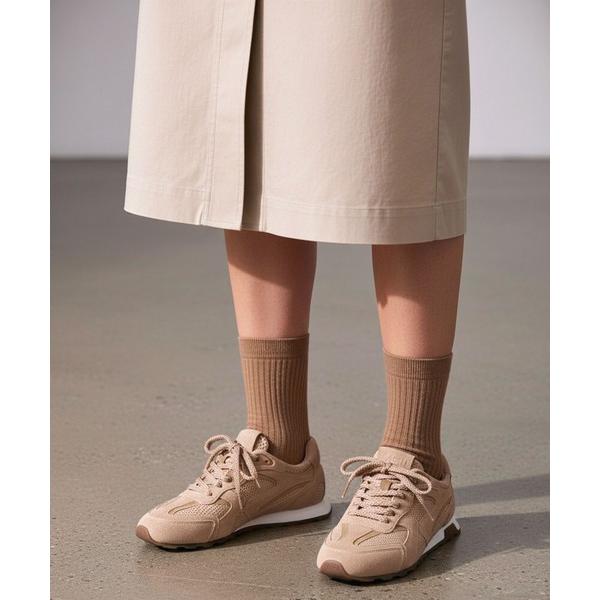 スニーカー ASH/アッシュ「KASAR」軽量スエードスニーカー フラットソール 3cmヒール レデ...