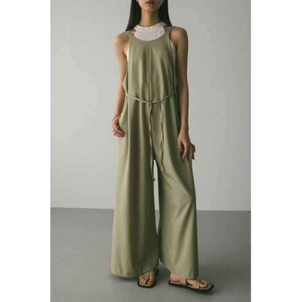 オールインワン アメスリワイドロンパース レディース