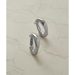 イヤリング ニュアンス ライン ミドル フープ イヤリング レディースの買取情報