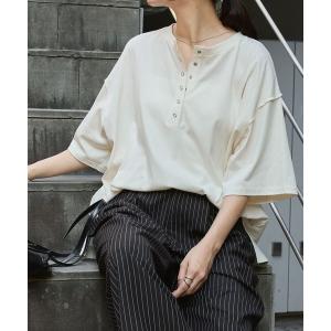 tシャツ 「anyway.シリーズ」ヘンリーネッ...の商品画像