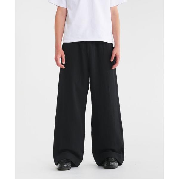パンツ linen cotton straight easy pants/リネンコットンストレートイ...