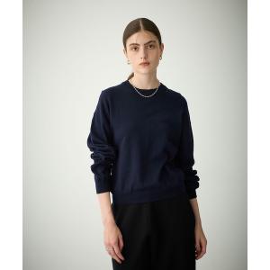 「N.O.R.C」 長袖ニット フリー ネイビー レディース