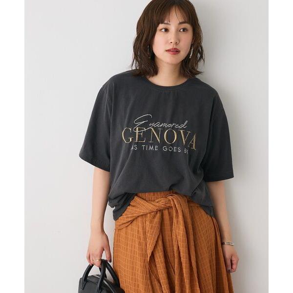 tシャツ ピグメント刺繍TEE1「ユニセックス」 レディース メンズ