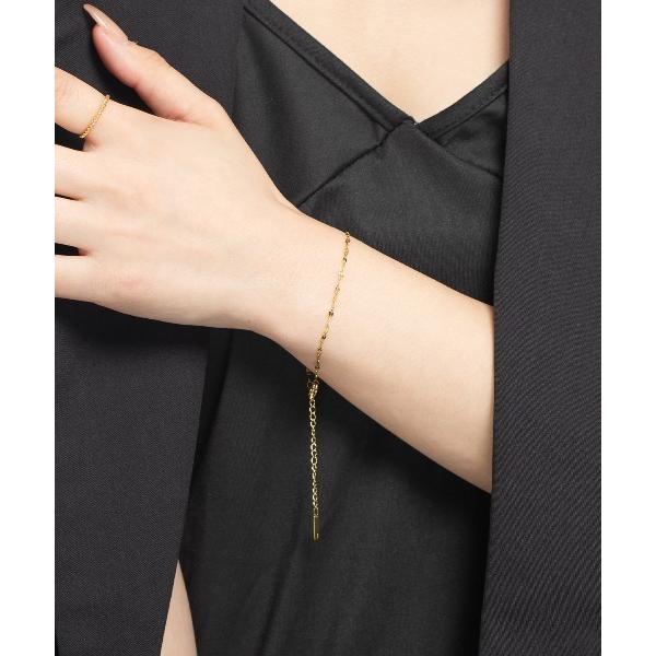 ブレスレット ツイスト チェーン ブレスレット レディース