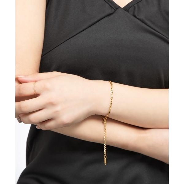 ブレスレット ツイスト チェーン ブレスレット レディース