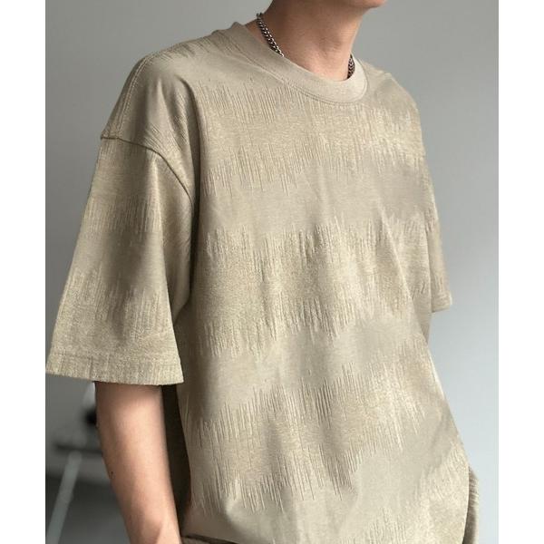 tシャツ ニュアンスボーダーＴシャツ メンズ レディース