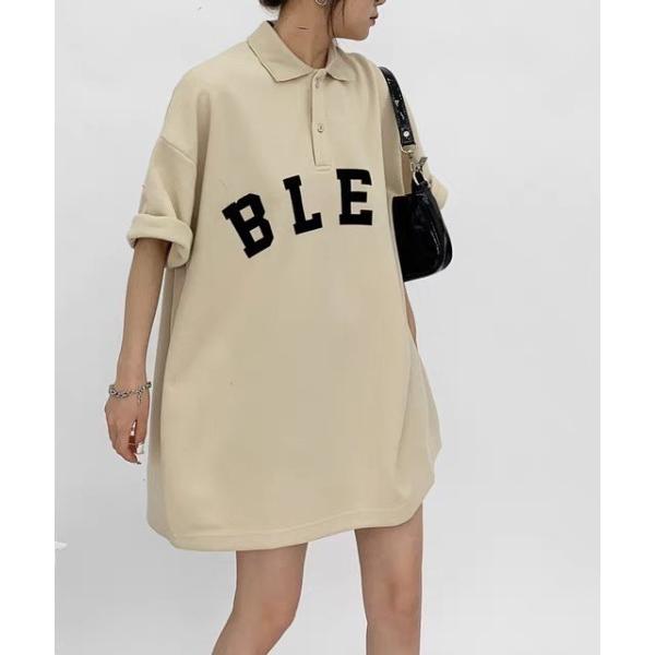 tシャツ フロントロゴビッグポロシャツ メンズ レディース