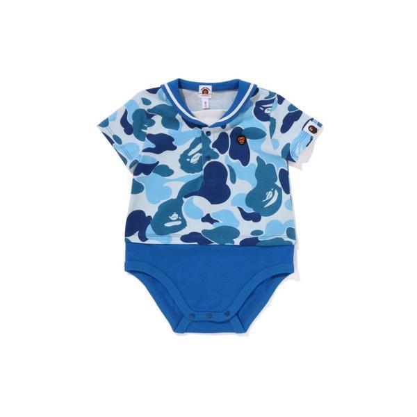 ベビー ABC CAMO BABY MILO SAILOR COLLAR LAYERED BODYS...