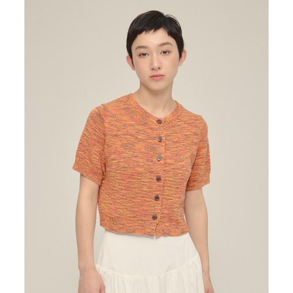 カーディガン 「eL」5G Melange Cardigan SS/491045 レディース