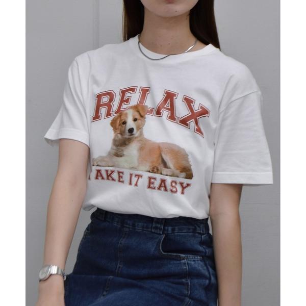 tシャツ 「spiritoso」RELAX シートプリントTシャツ レディース メンズ