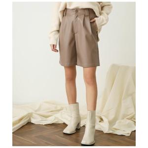 「CHILLE」 ショートパンツ FREE モカ レディース