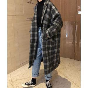 「AMOUR BOX」 チェスターコート X-LARGE ブラック レディース