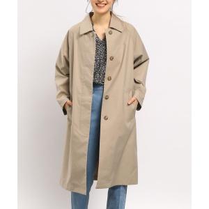 「GLOBAL WORK Smile Seed Store」 ステンカラーコート SMALL ベージュ レディース