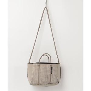 「STATE OF ESCAPE」 トートバッグ - ベージュ レディース