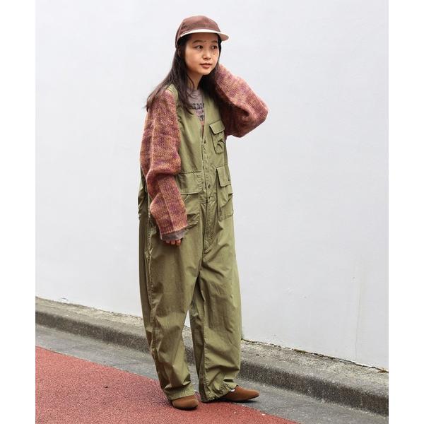 サロペット オーバーオール 「1/15再値下げ」コットンウェザー ハンティングベスト オールインワン...